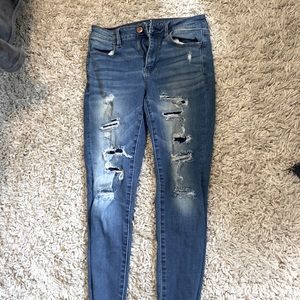 super stretch, American Eagle jeans, size US 4